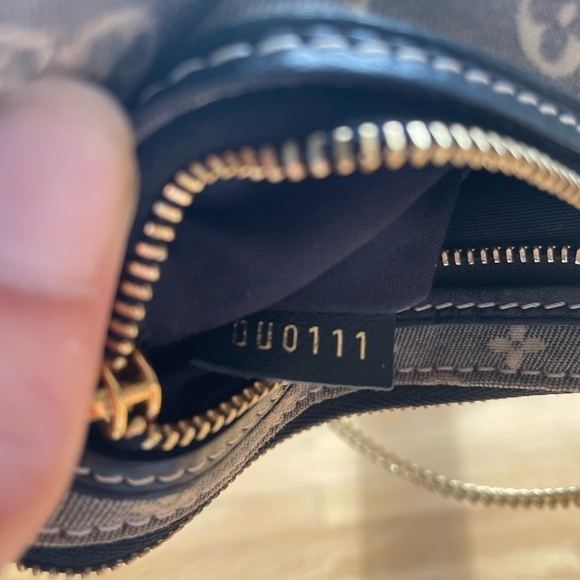 Louis Vuitton Vintage Monogram Idylle Encre Canvas Mini Pouchette - Picture 5 of 9